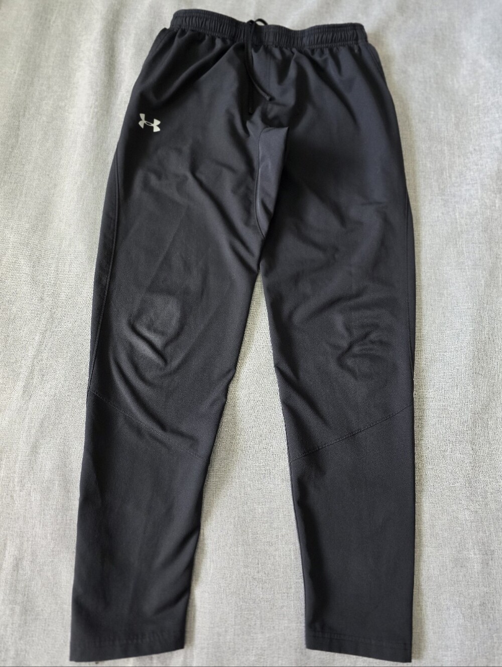 Under Armour Black Athletic Stirm Fitted Heat Gear Pants Size Large